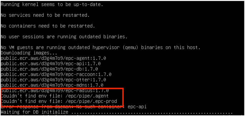 Docker permissions insufficient